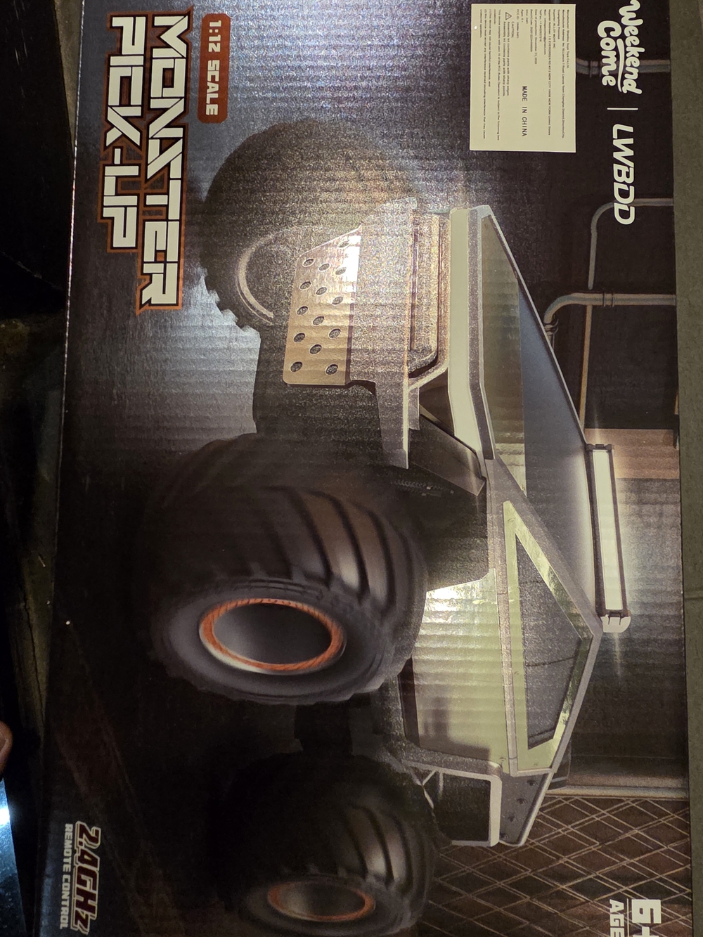 MONSTER TRUCK REMOTE CONTROL
